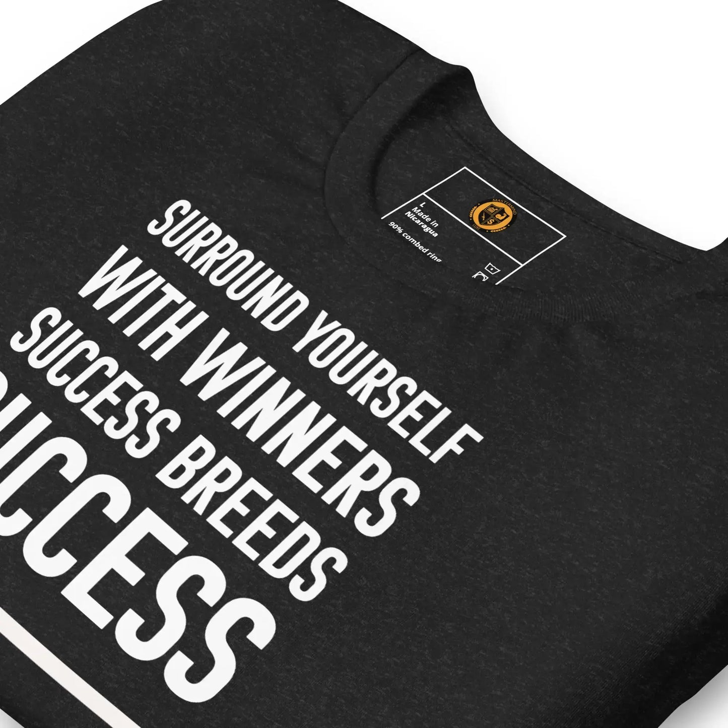 motivational-quote-t-shirt-success-breeds-success-folded