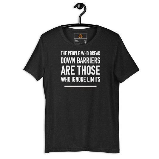 motivational-quote-t-shirt-break-down-barriers-hanger