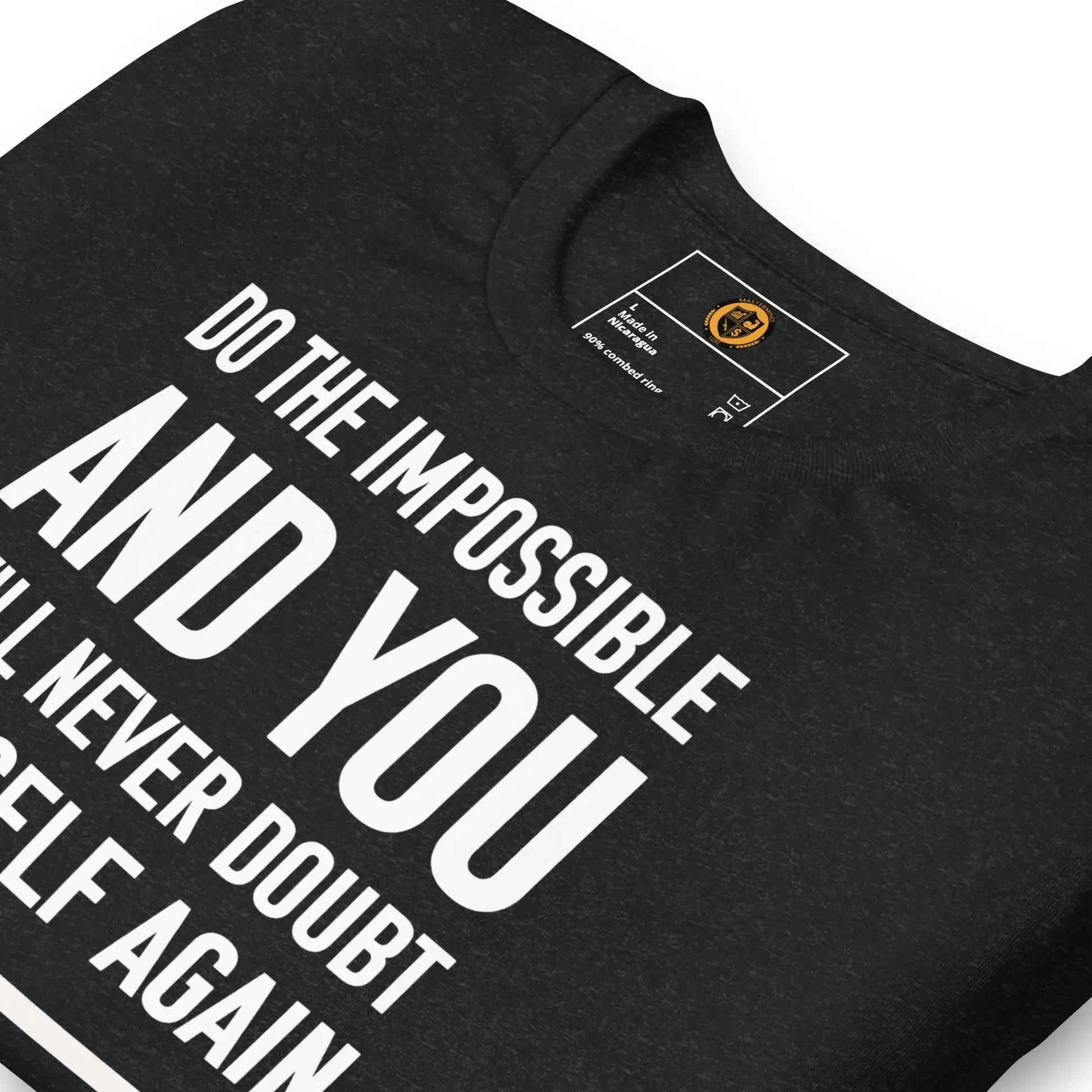 motivational-quote-t-shirt-do-the-impossible-folded