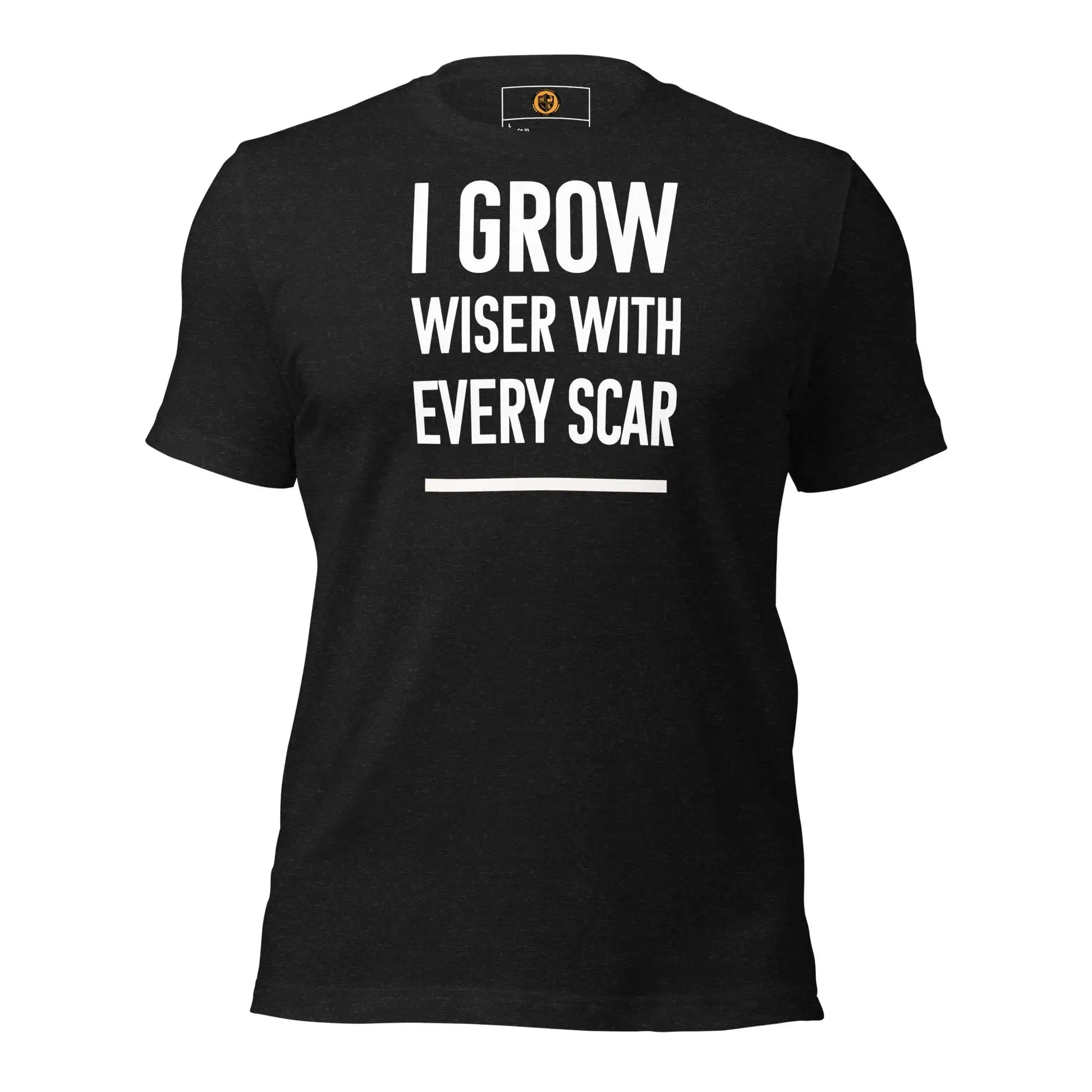 motivational-quote-t-shirt-wiser-with-every-scar-front