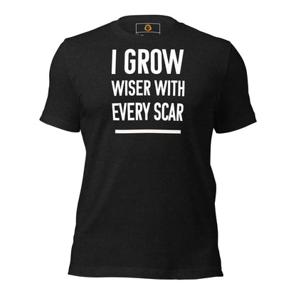 motivational-quote-t-shirt-wiser-with-every-scar-front