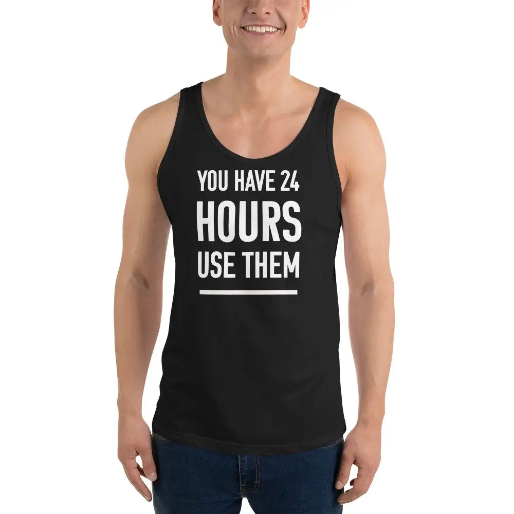 motivational-quote-tank-top-you-have-24-hours-front