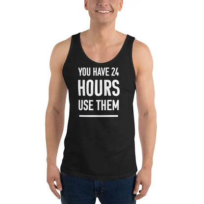 motivational-quote-tank-top-you-have-24-hours-front
