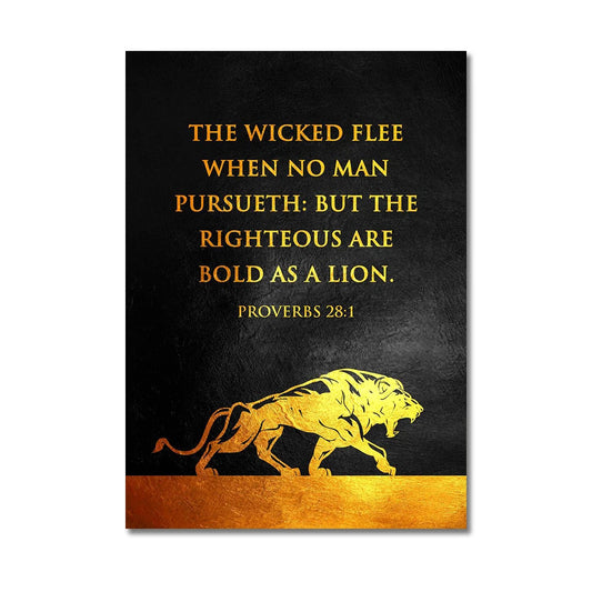 motivational-quote-wall-art-bold-as-a-lion